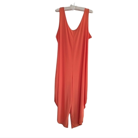 [Esy Studio] Ey Elegant Flowy Orange Jumpsuit Size XL - Picture 4 of 4